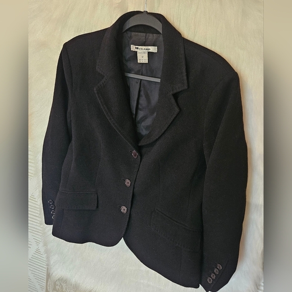 Nygard Petites Collection Classic Lined Wool Blend Blazer Jacket - Picture 2 of 6